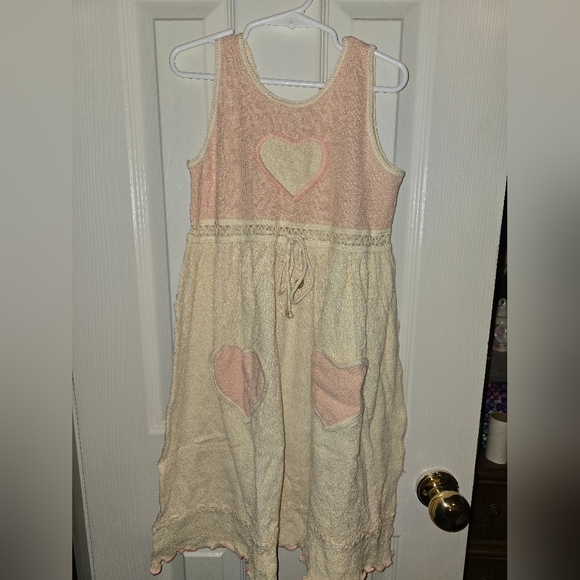 New Girls Cotton Flowy Dress - Picture 1 of 5